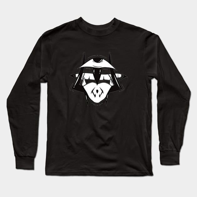 Sukuna Mouth - JJK Long Sleeve T-Shirt by Blackpumpkins